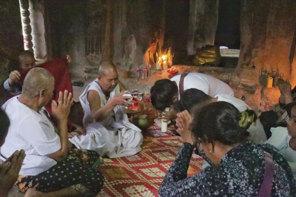 Angkor Local Traditions: Neak Ta Propitiation and Sending the Neak Ta Ashore at Wat Athvea Temple